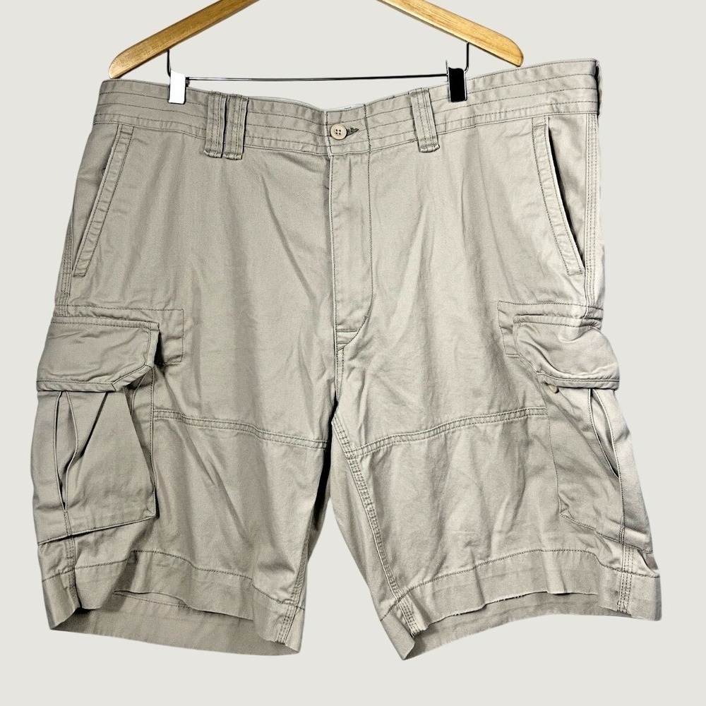 Polo Ralph Lauren Cargo Shorts 42 Tan Classic Polo Chino Utility Cotton Mens